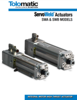 SWA & SWB MODELS: SERVOWELD ACTUATORS